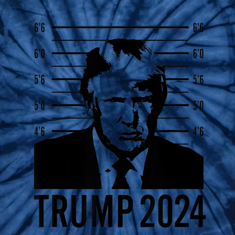 Trump Mugshot 2024 President Tie-Dye T-Shirt