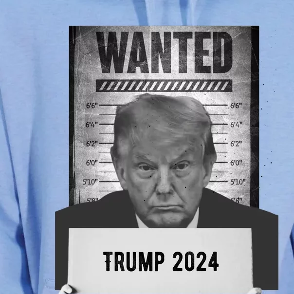 Trump Mugshot 2024 President Unisex Surf Hoodie