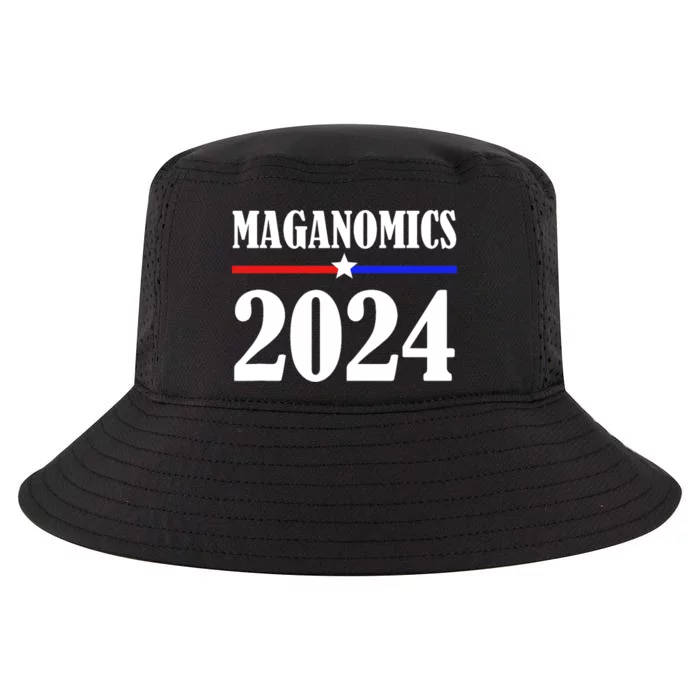 Trump Maganomics 2024 Funny Biden Trump Cool Comfort Performance Bucket Hat