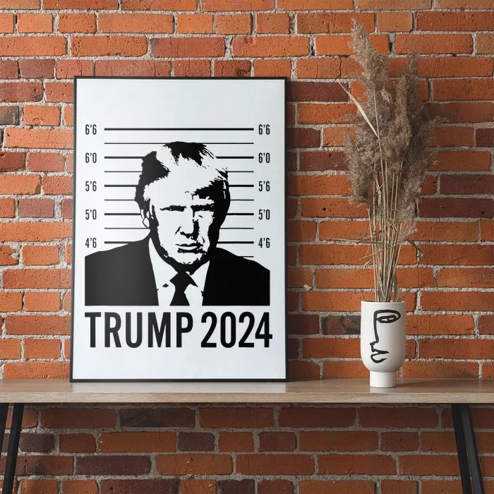 Trump Mugshot 2024 President Poster