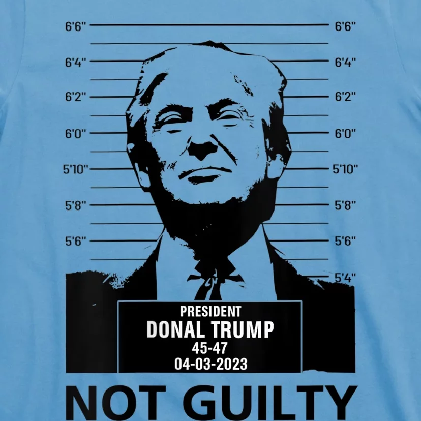 Trump Mugshot 2024 President Trump Not Guilty T-Shirt