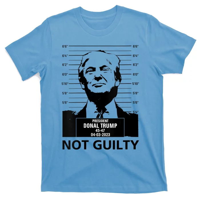 Trump Mugshot 2024 President Trump Not Guilty T-Shirt