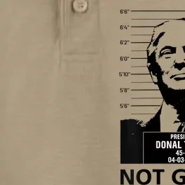 Trump Mugshot 2024 President Trump Not Guilty Dry Zone Grid Performance Polo