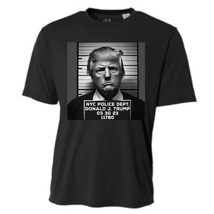 Trump Mugshot 2024 President Cooling Performance Crew T-Shirt