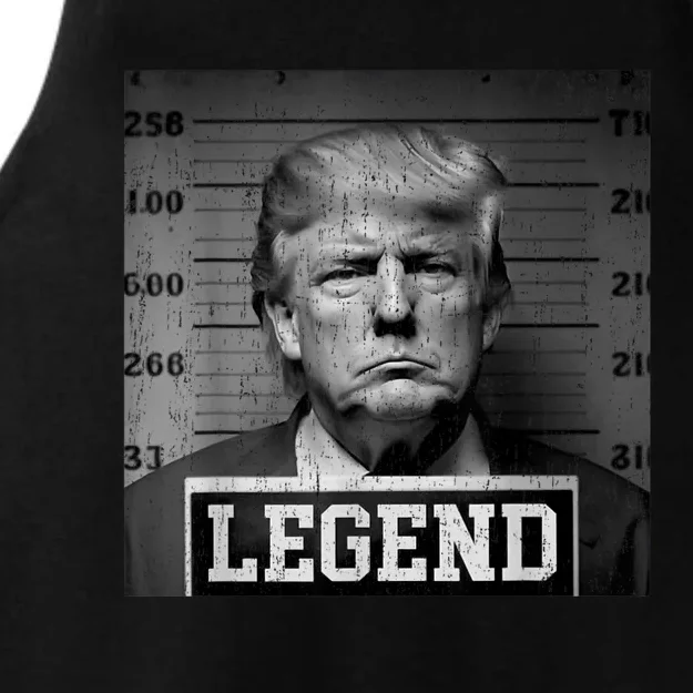 Trump Mugshot 2024 President Legend Ladies Tri-Blend Wicking Tank