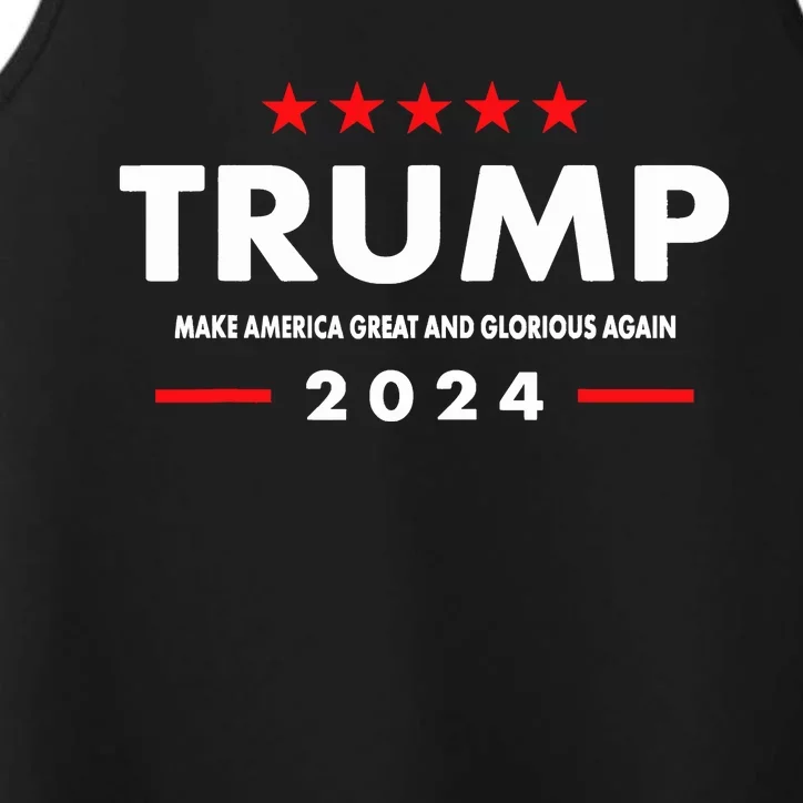 Trump MAGAGA 2024 Trump Announcement 2024 President Election Performance Tank