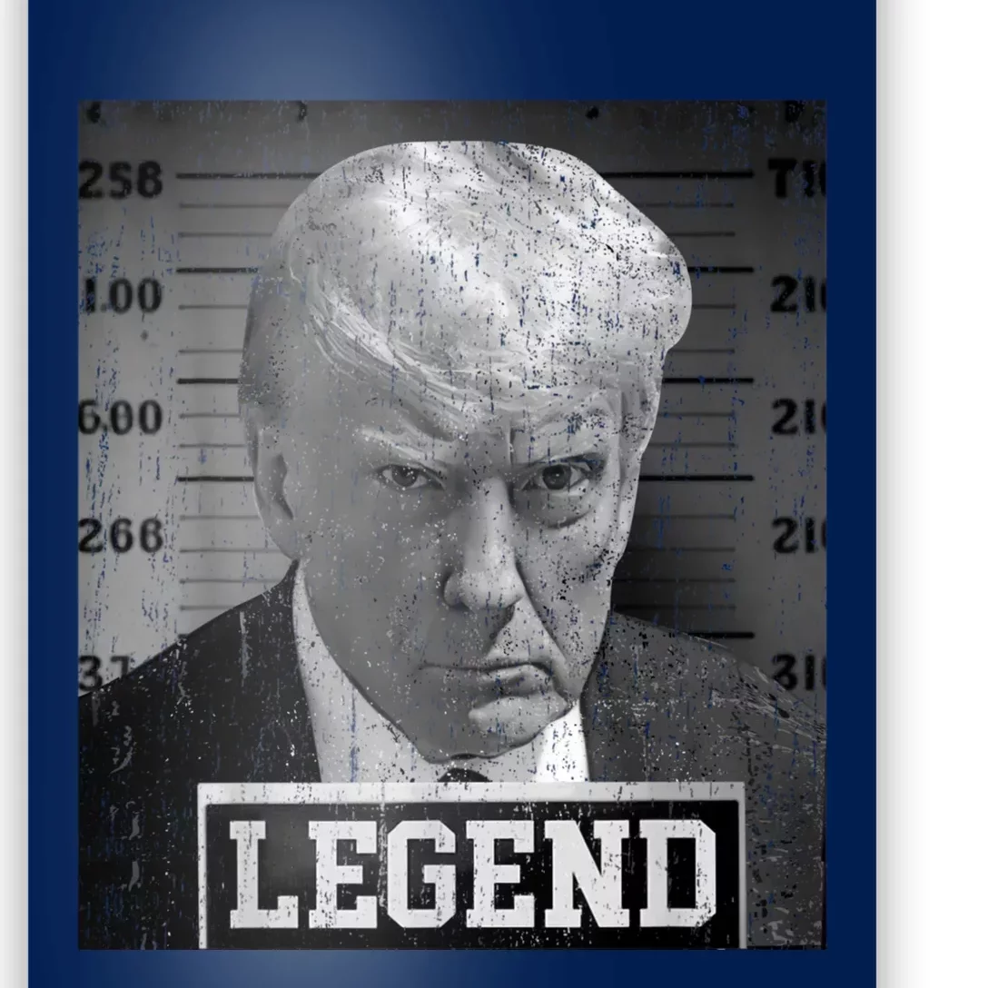 Trump Mugshot 2024 President Legend Donald Trump Mugshot Poster