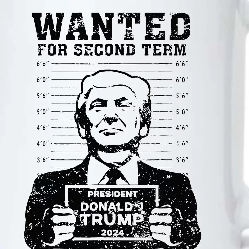 Trump Mugshot 2024 President Wanted For Second Term Black Color Changing Mug