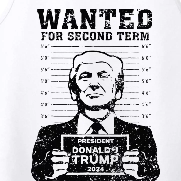 Trump Mugshot 2024 President Wanted For Second Term Performance Tank