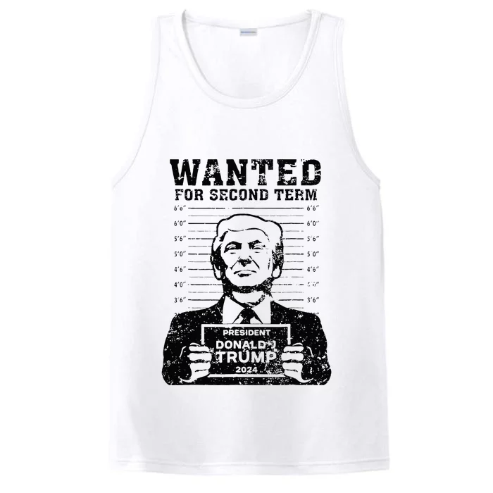 Trump Mugshot 2024 President Wanted For Second Term Performance Tank