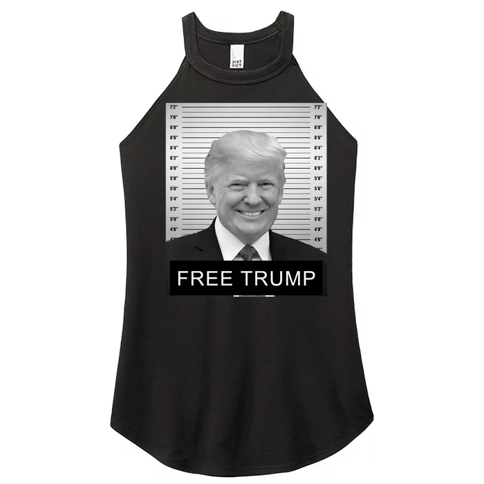 Trump Mugshot 2024 Free Trump Mugshot Women’s Perfect Tri Rocker Tank