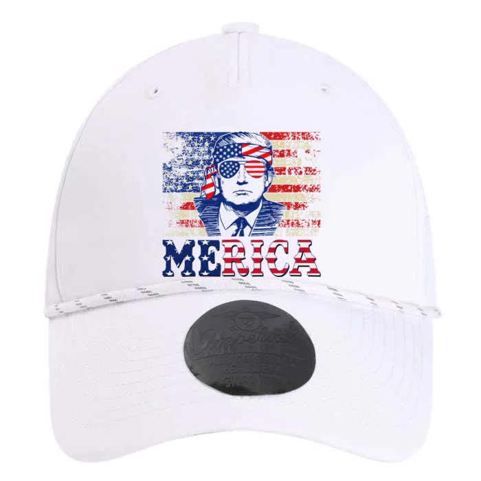 Trump Merica 4th Of July Design Performance The Dyno Cap