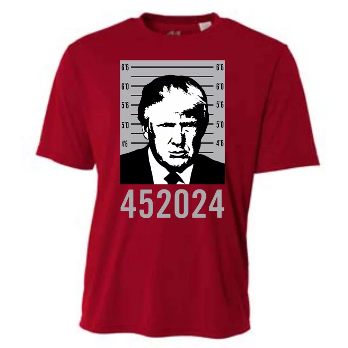 Trump Mugshot 452024 2024 President Cooling Performance Crew T-Shirt