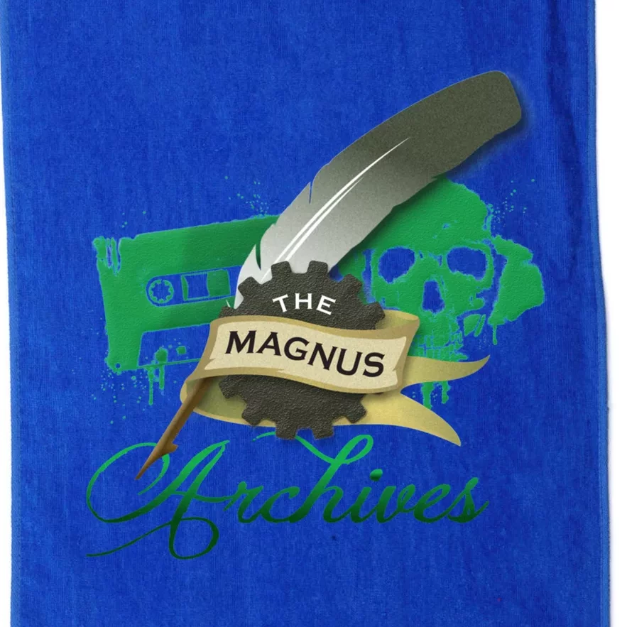 The Magnus Archives Logo Platinum Collection Golf Towel