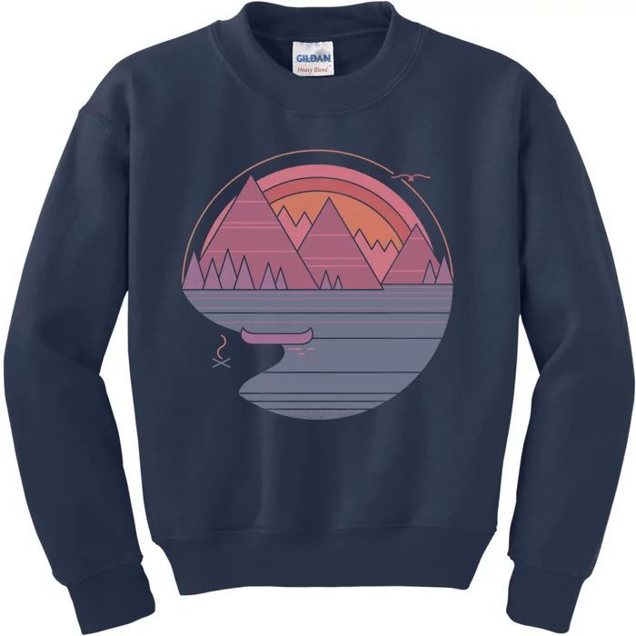 The Mountains Are Calling Kids Sweatshirt