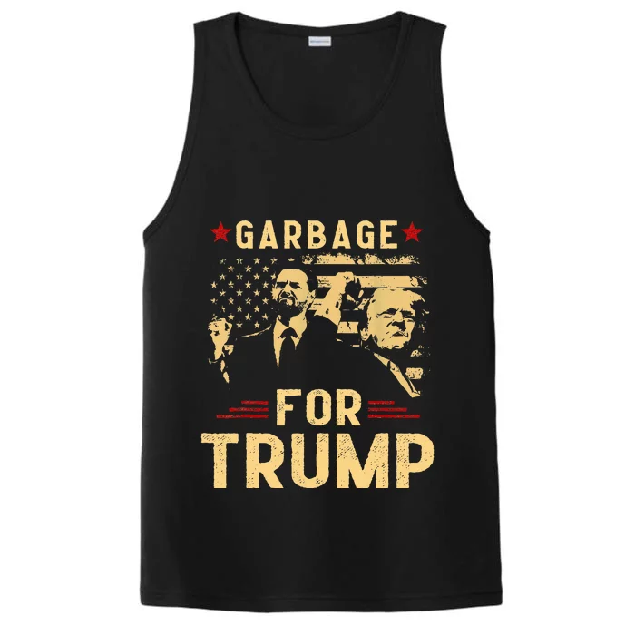 Trump Make American Garbage Great Again Performance Tank