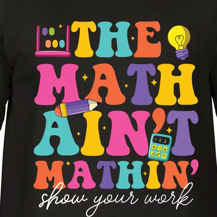 The Math Aint Mathin Math Teachers Teacher Crew Comfort Colors T-Shirt