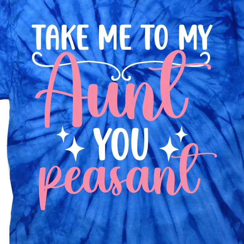 To My Aunt From Auntie To Niece Cute Gift Tie-Dye T-Shirt