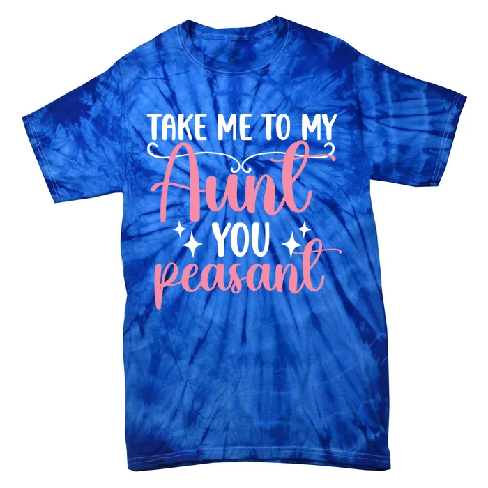 To My Aunt From Auntie To Niece Cute Gift Tie-Dye T-Shirt