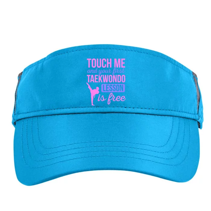 Touch Me And Your First Taekwondo Lesson Is Free Martial Art Adult Drive Performance Visor