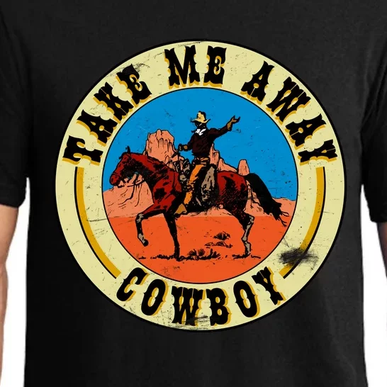 Take Me Away Cowboy Pajama Set