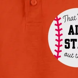 ThatS My All Star Baseball Cool Gift For Moms On Game Day Gift Dry Zone Grid Performance Polo