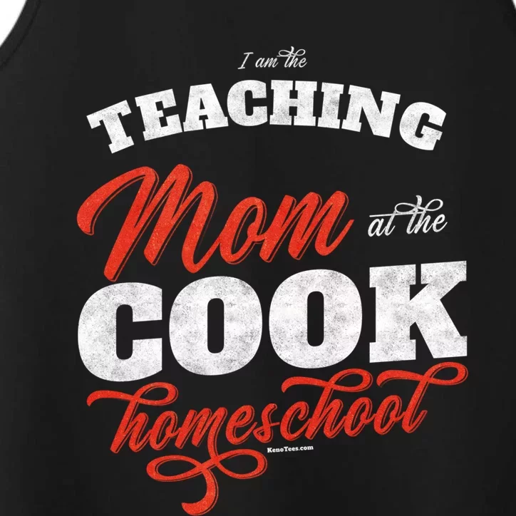 Teaching Mom At The Cook Homeschool Gift Mom Teacher Gift Performance Tank