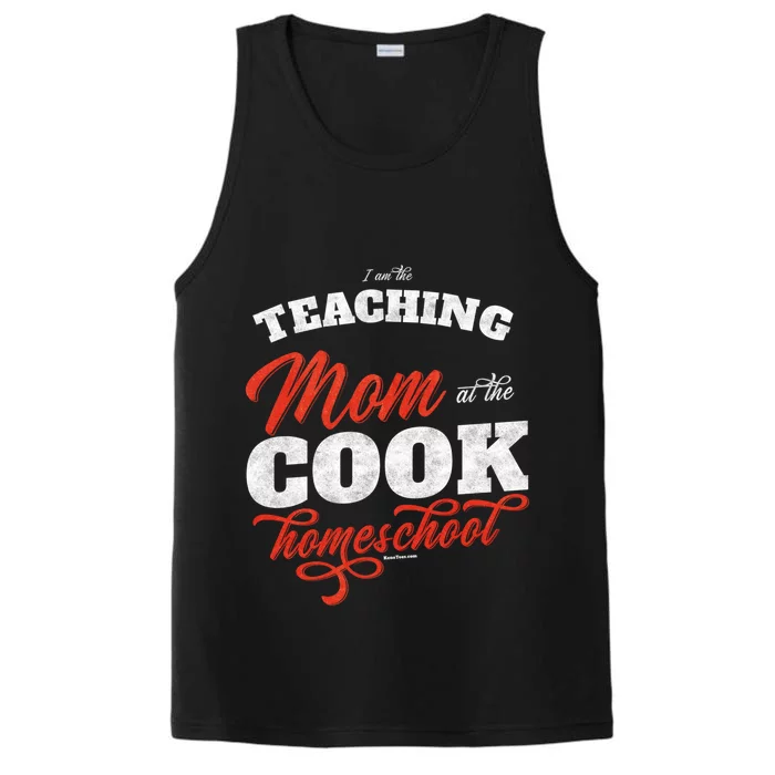 Teaching Mom At The Cook Homeschool Gift Mom Teacher Gift Performance Tank