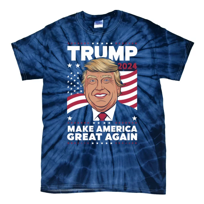 Trump Make America Great Again Tie-Dye T-Shirt