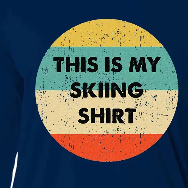 The Mountains Are Calling And I Must Go I Winter Skiing Cooling Performance Long Sleeve Crew