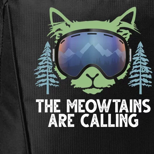 The Meowtains Are Calling City Backpack