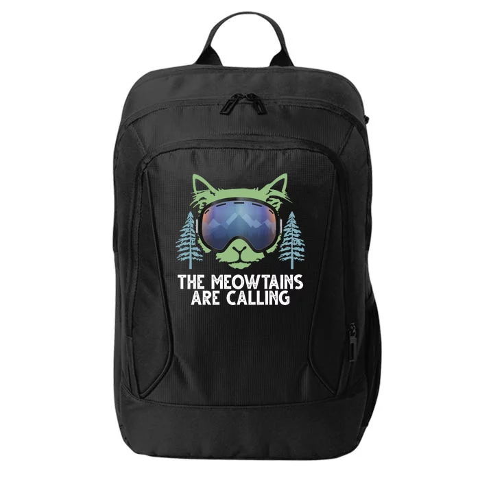 The Meowtains Are Calling City Backpack