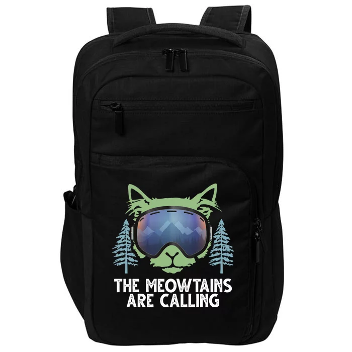 The Meowtains Are Calling Impact Tech Backpack