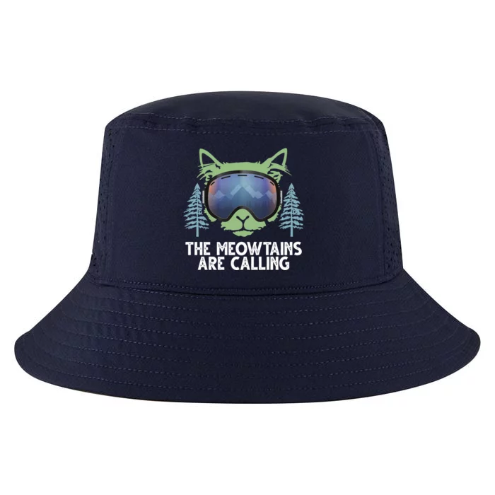 The Meowtains Are Calling Cool Comfort Performance Bucket Hat