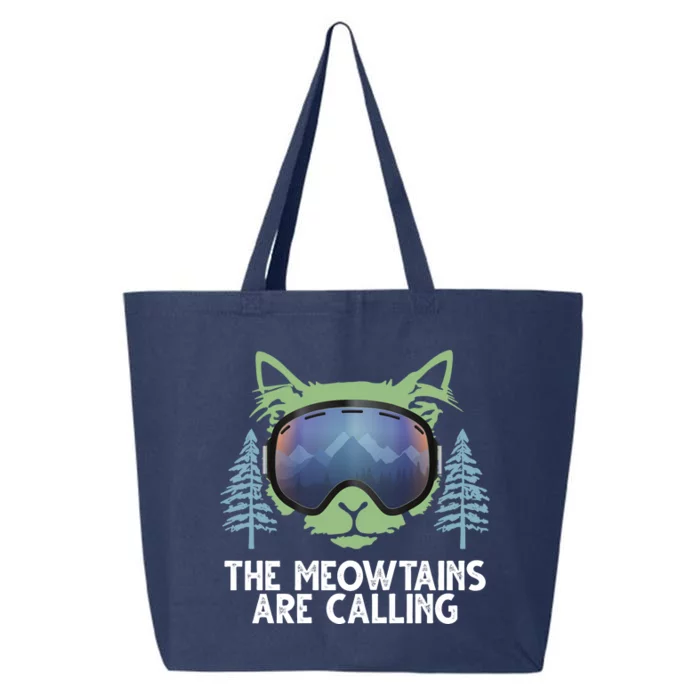 The Meowtains Are Calling 25L Jumbo Tote