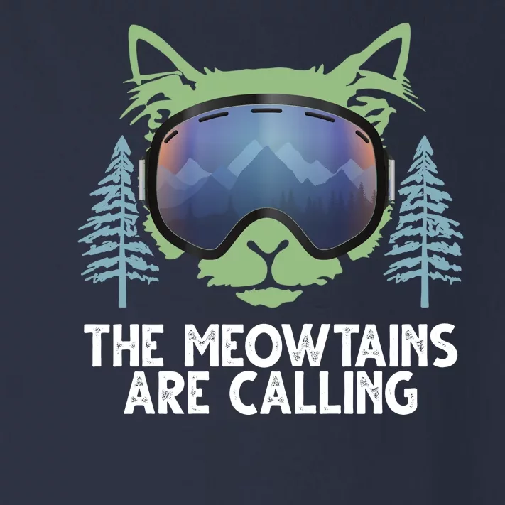 The Meowtains Are Calling Toddler Long Sleeve Shirt