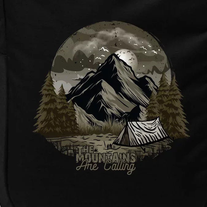 The Mountains Are Calling Adventure Graphic Impact Tech Backpack