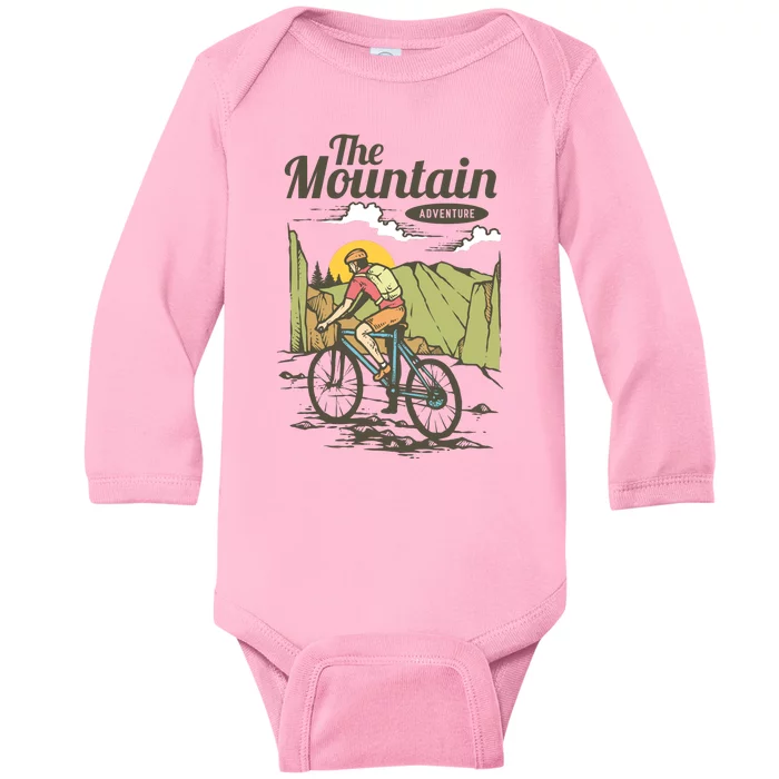 The Mountain Adventure Baby Long Sleeve Bodysuit