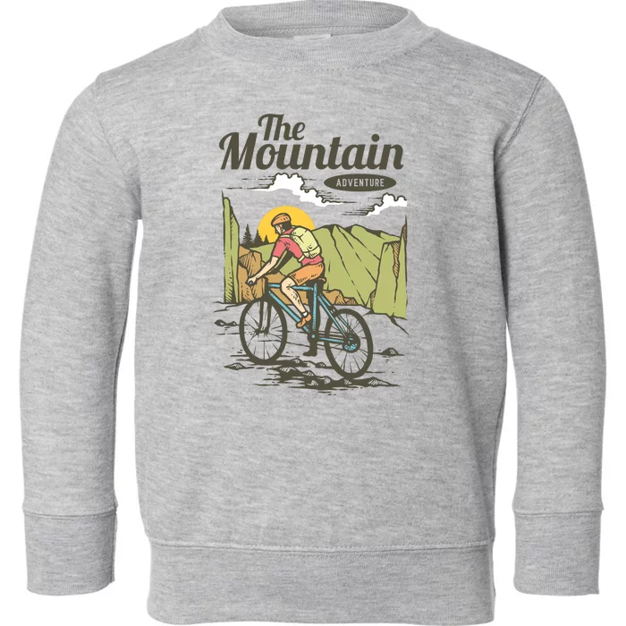 The Mountain Adventure Toddler Sweatshirt