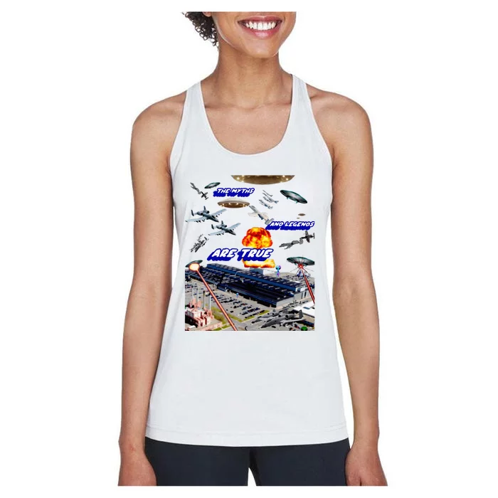 The Myths And Legends Are True Women's Racerback Tank