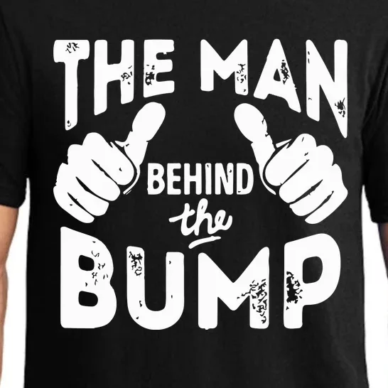 The Man Behind The Bump First Time Dad Pajama Set