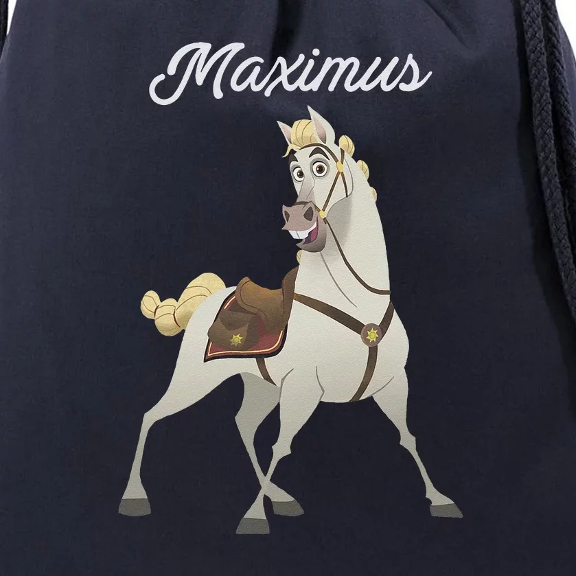 Tangled Maximus Best Horse Pose Drawstring Bag