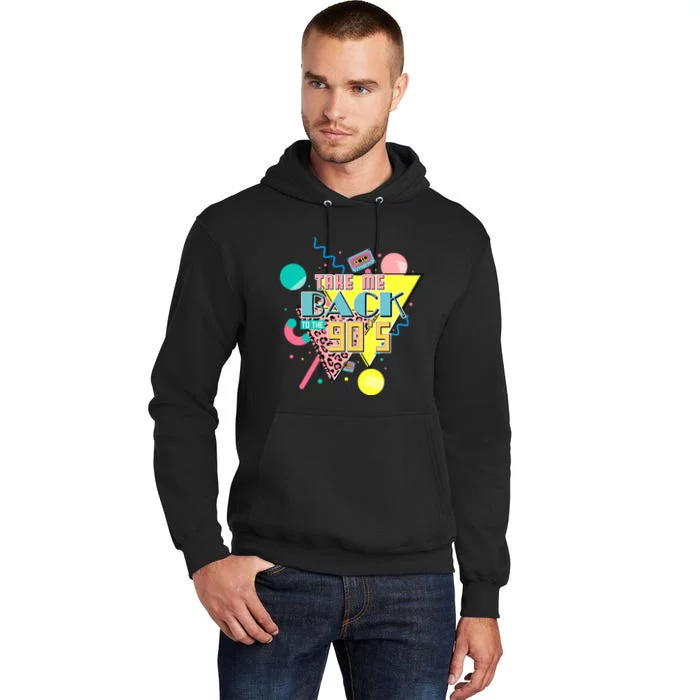 Take Me Back To The 90s Vintage Birthday Retro Style90s Lover Party Tall Hoodie