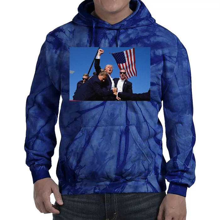 Trump Meme Butler Pennsylvania Trump Rally Today Trump 2024 Tie Dye Hoodie