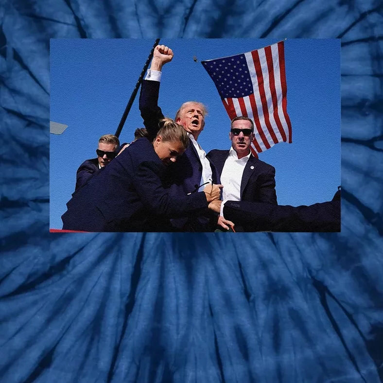 Trump Meme Butler Pennsylvania Trump Rally Today Trump 2024 Tie-Dye T-Shirt