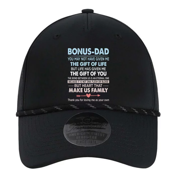 To My Bonus Dad Gift For Father Fathers Day Performance The Dyno Cap