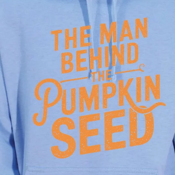 The Man Behind The Pumpkin Seed Halloween Pregnancy Unisex Surf Hoodie