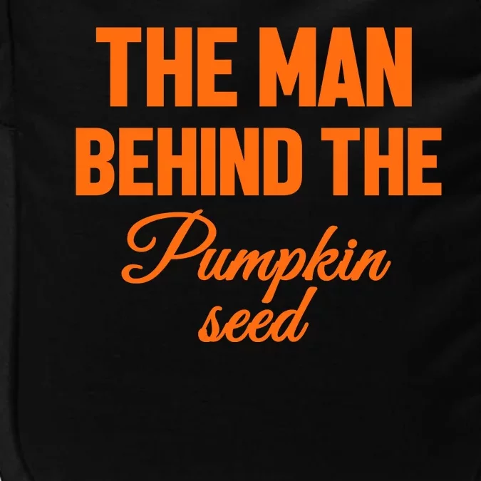 The Man Behind The Pumpkin Seed Halloween Pregnant Impact Tech Backpack