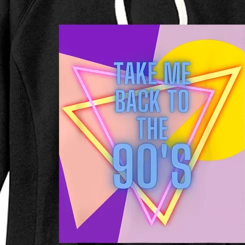 Take Me Back To The 90s Clothing Music Concert Party Women's Fleece Hoodie