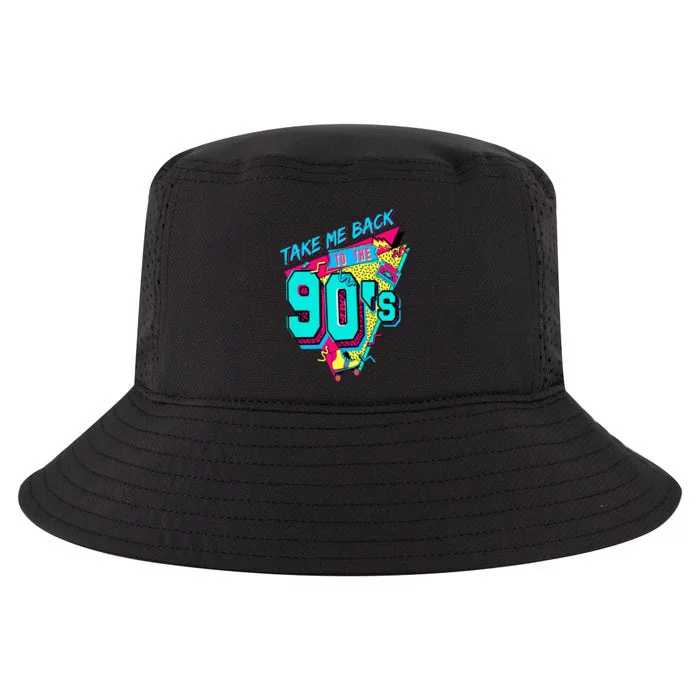 Take Me Back To The 90's Retro Old Funny Day Cool Comfort Performance Bucket Hat